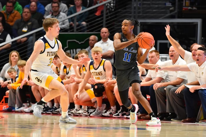 Lutheran East vs Ottawa-Glandorf boys basketball state championship Ben Jackson10